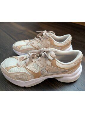 Nike AL8 Women's Sneakers Size 7 Cream Beige Y2K/ 90s style shoes